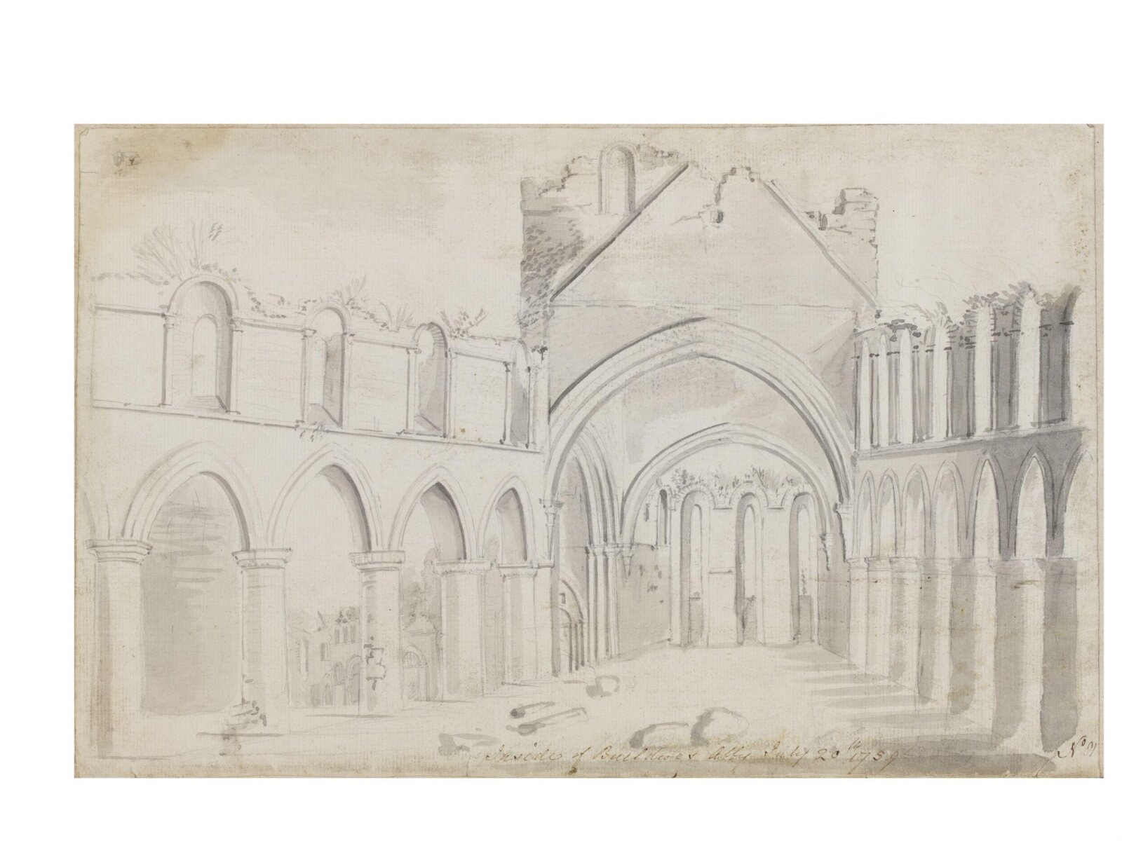 Drawing, Thomas Robins, 20/07/1759