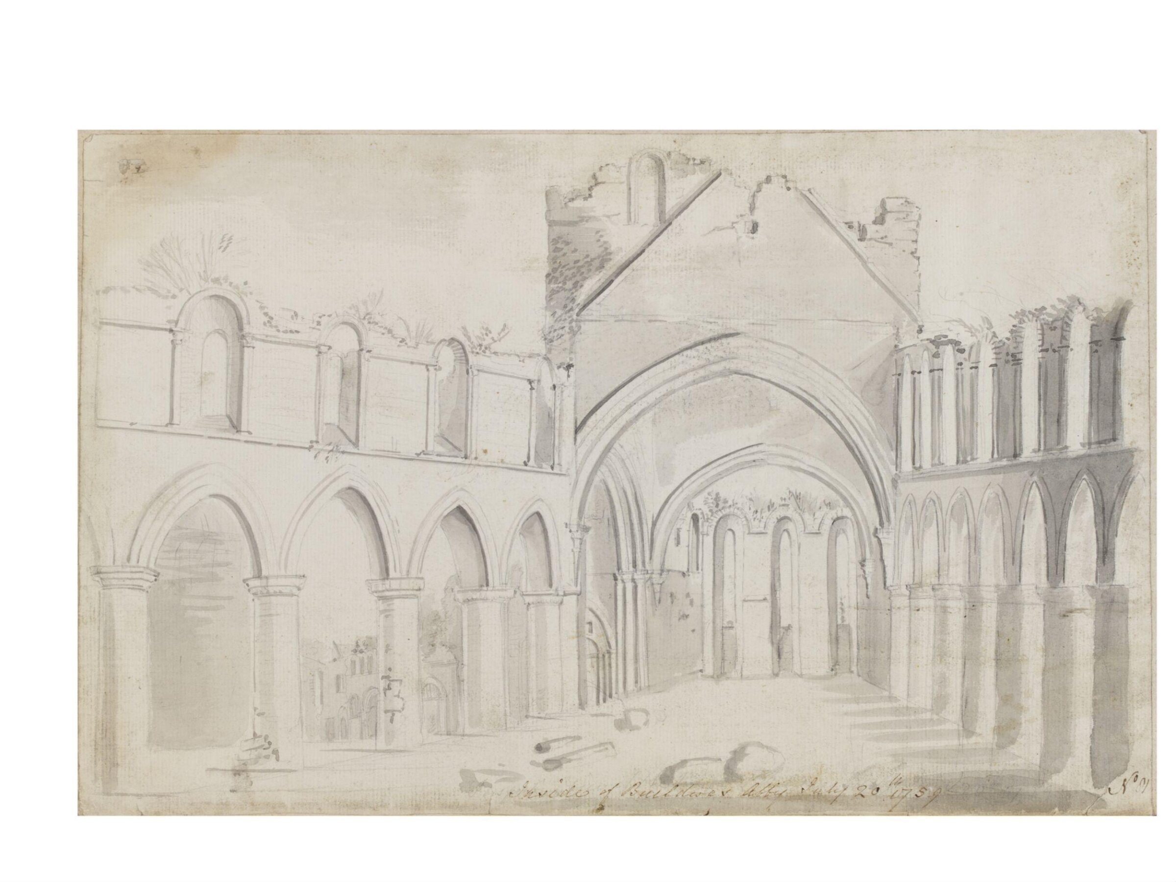Drawing, Thomas Robins, 20/07/1759