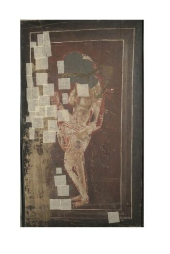 Copy of painting in the caves of Ajantan (cave 17)