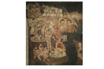 Copy of painting inside the caves of Ajanta (Cave 2)