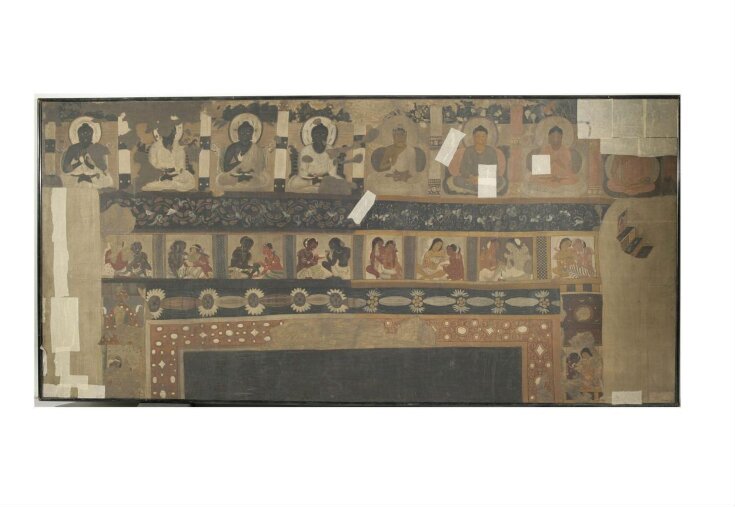 Copy of painting inside the Ajanta caves (cave 17) top image