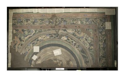 Copy of painting inside the caves of Ajanta (cave 21)