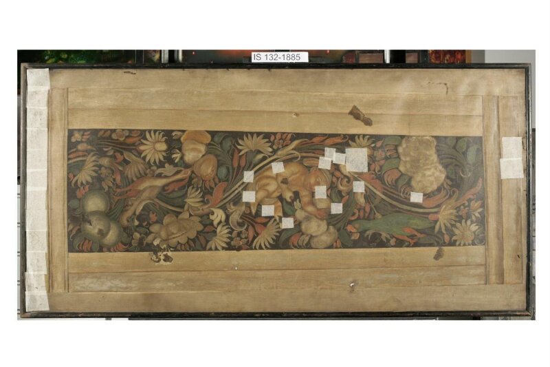 Copy of painting inside the caves of Ajanta (cave 1)