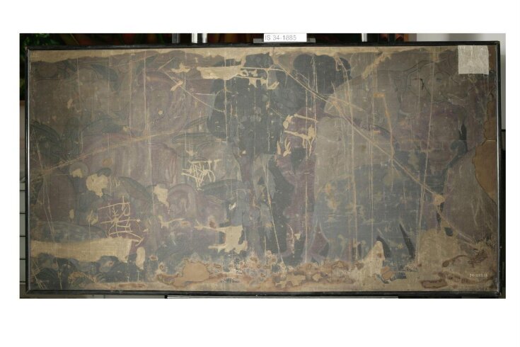 Copy of painting inside the caves of Ajanta (cave 10) image