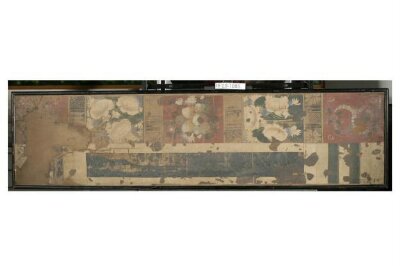 Copy of painting inside the caves of Ajanta (cave 2)