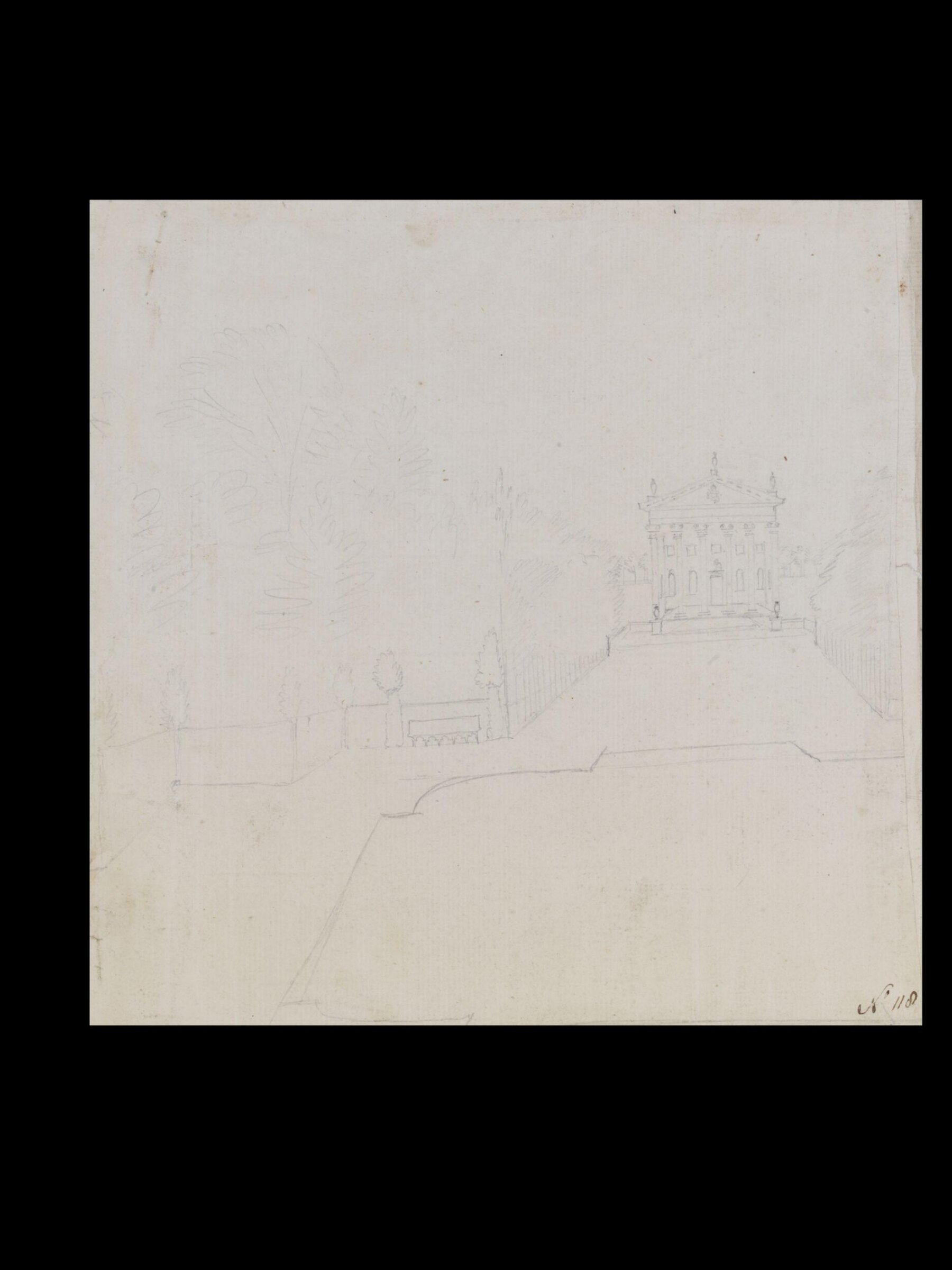 Drawing, Thomas Robins, 18th century