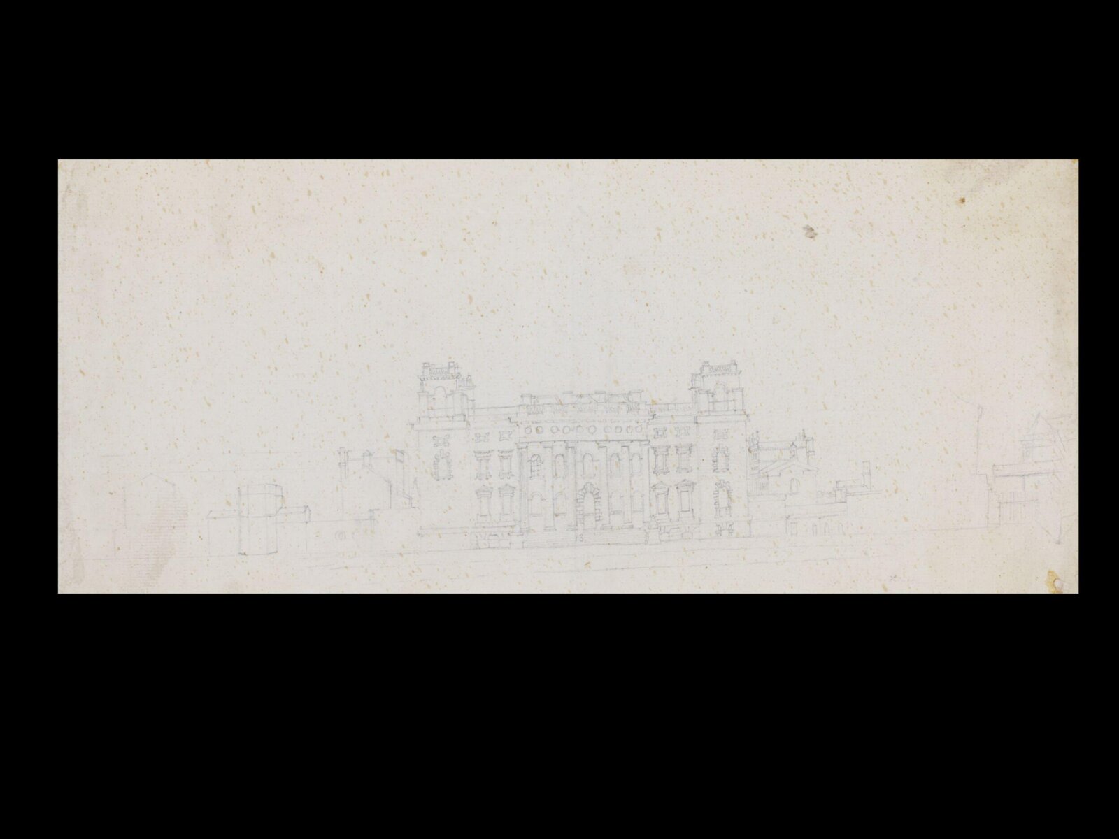 Drawing, Thomas Robins, 18th century