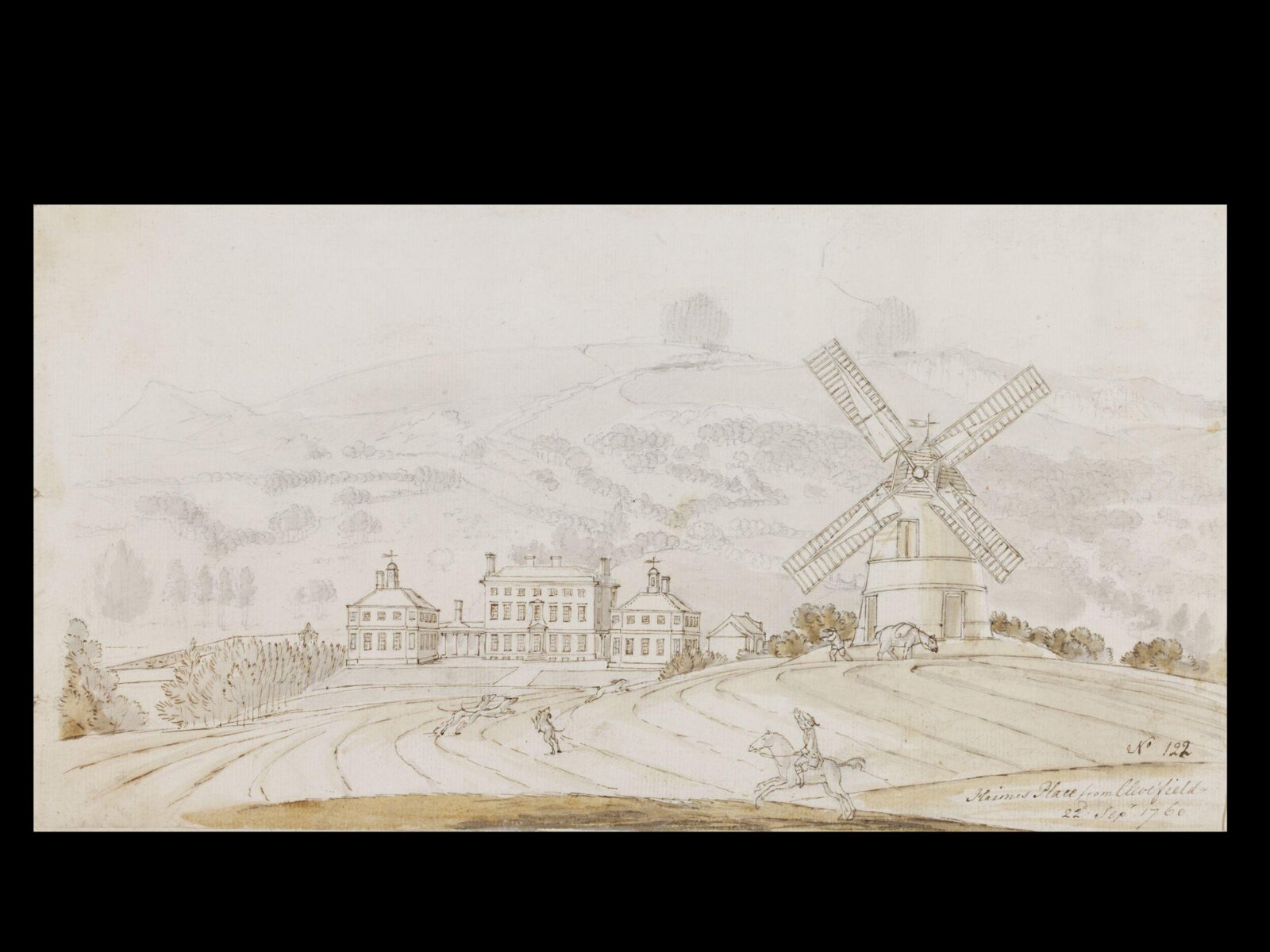 Drawing, Thomas Robins, 22/09/1760