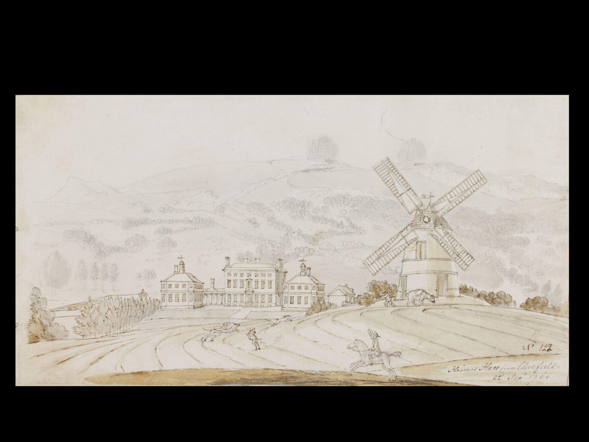 Drawing, Thomas Robins, 22/09/1760
