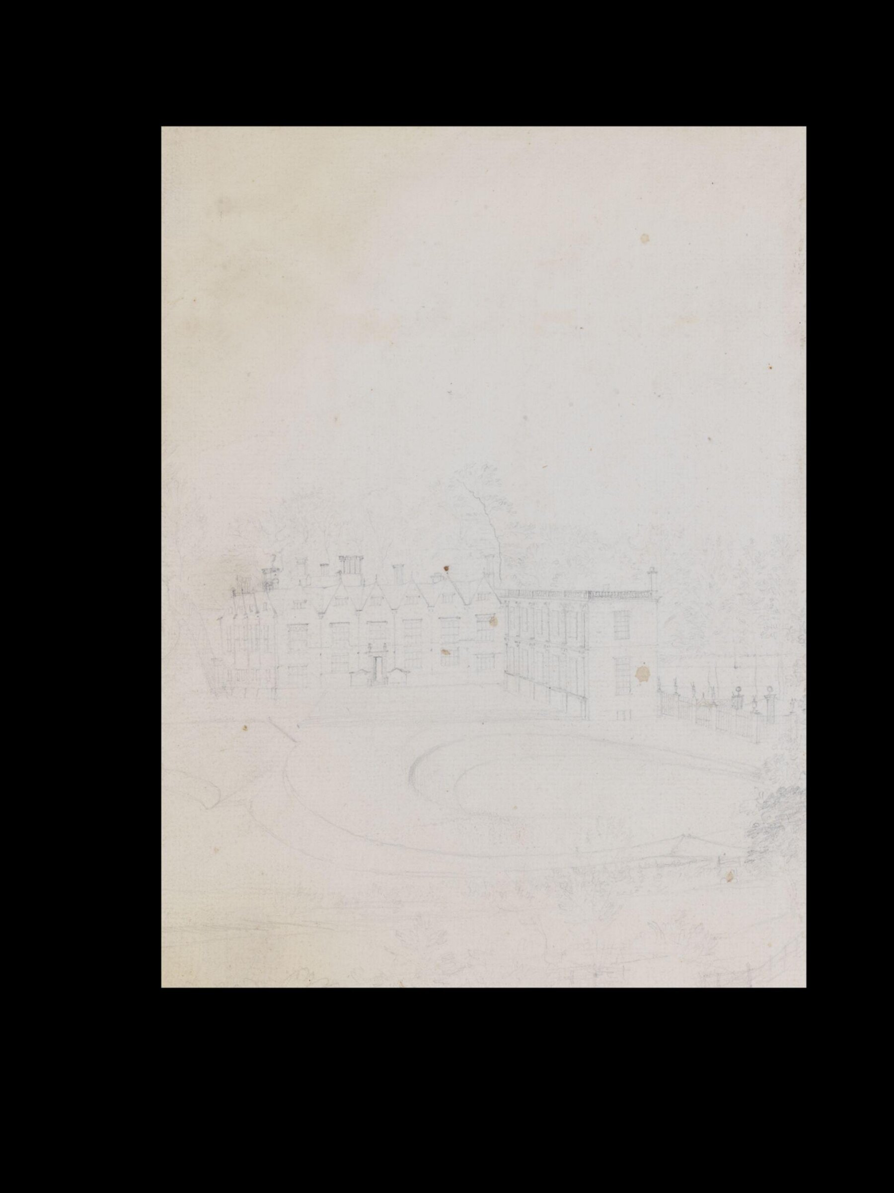 Drawing, Thomas Robins, 18th century