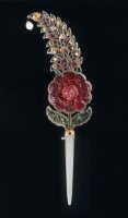میوزیم کے کھلے ذخیرے سے «Turban Ornament (Jigha)» کی تصویر