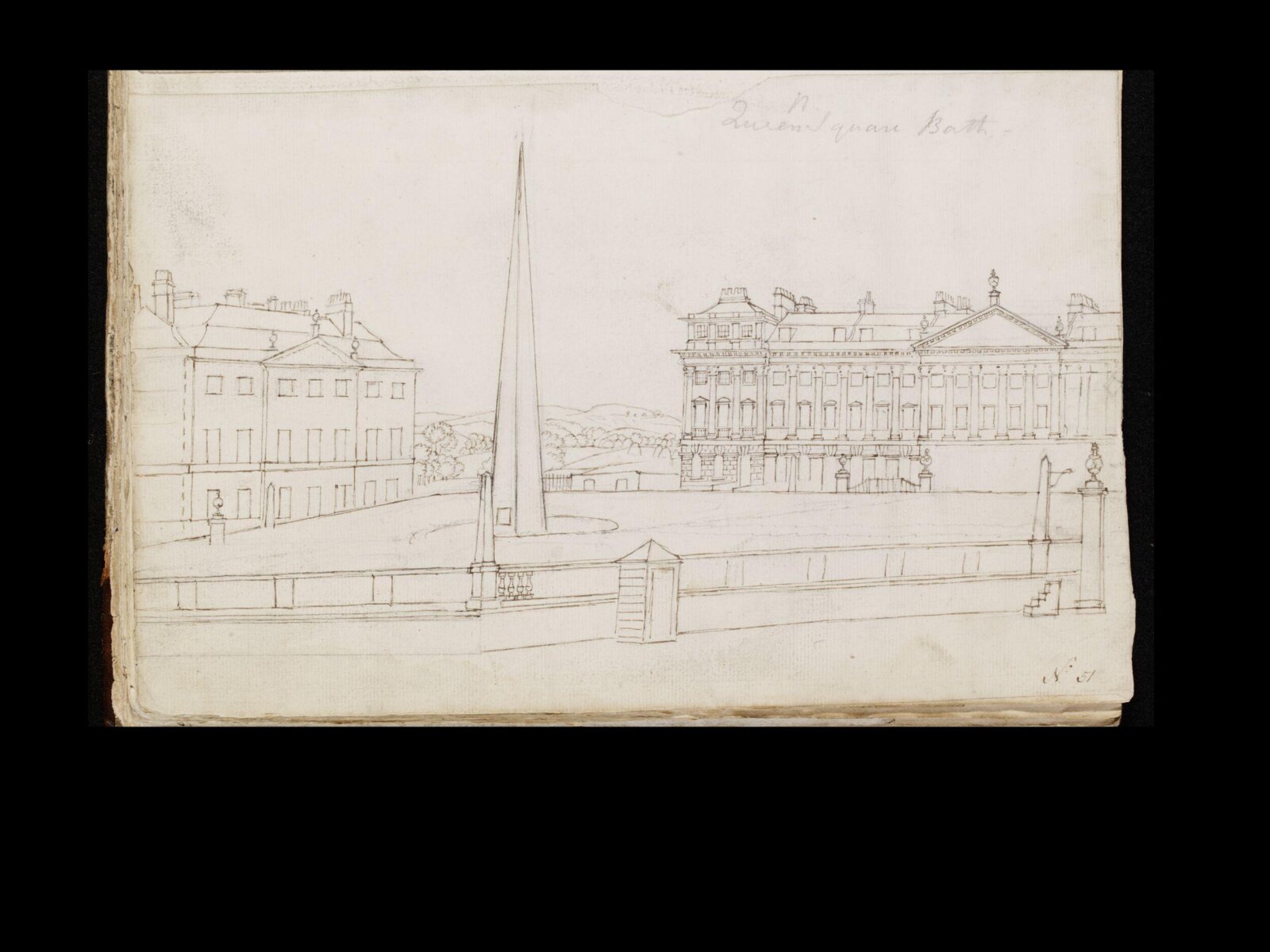 Drawing, Thomas Robins, 18th century