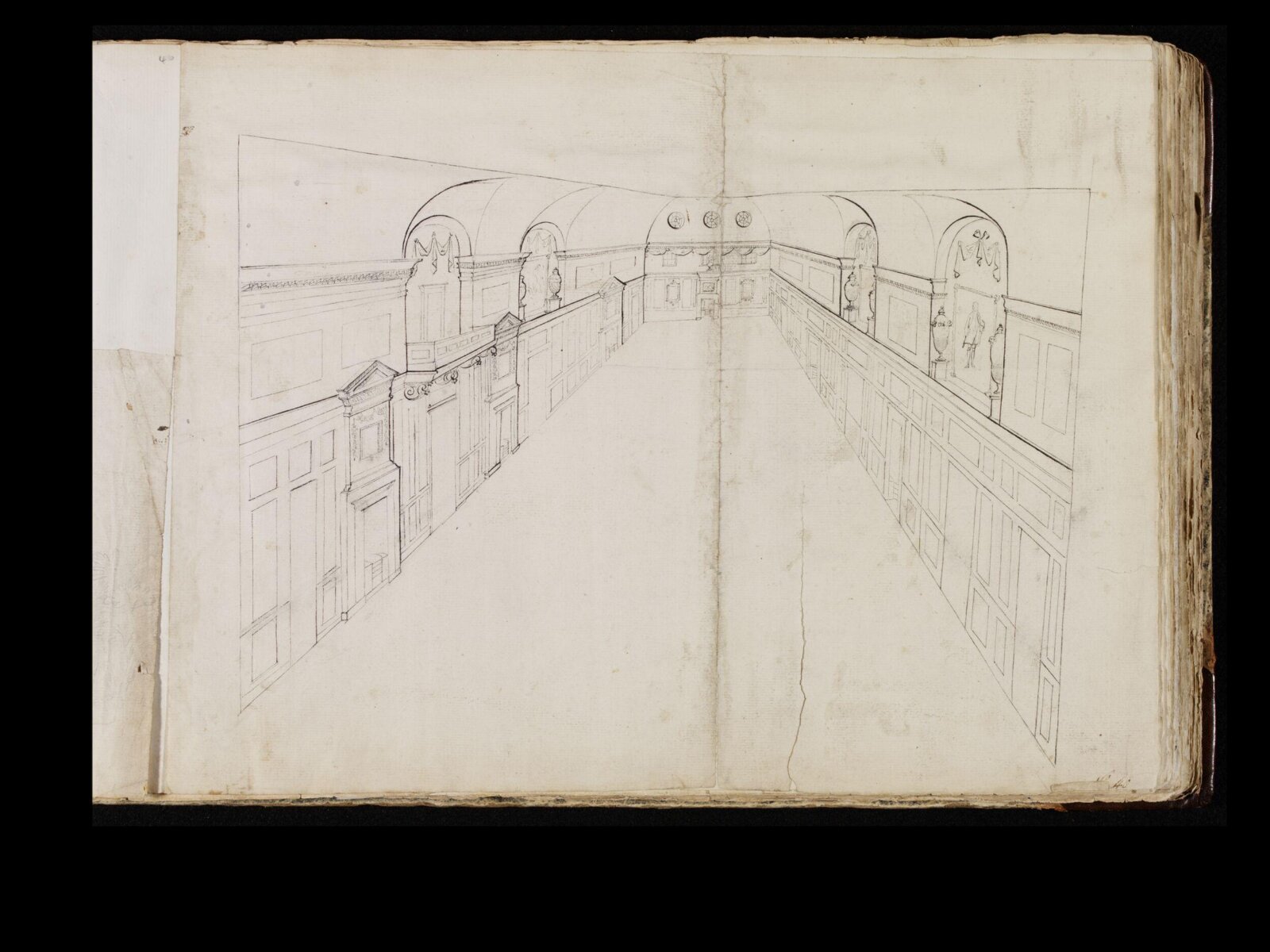 Drawing, t robins, 18th century