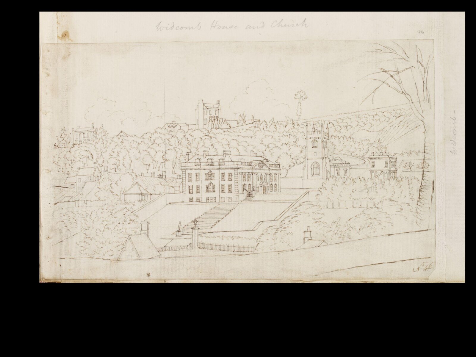 Drawing, t robins, 18th century