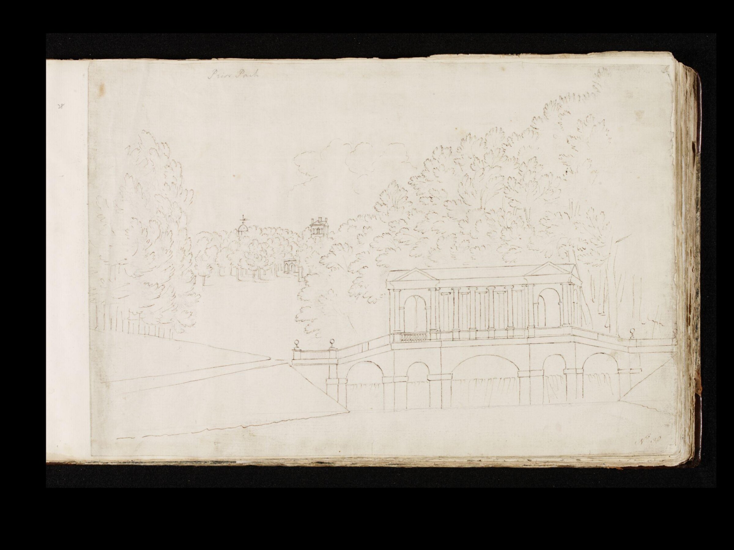 Drawing, t robins, 18th century