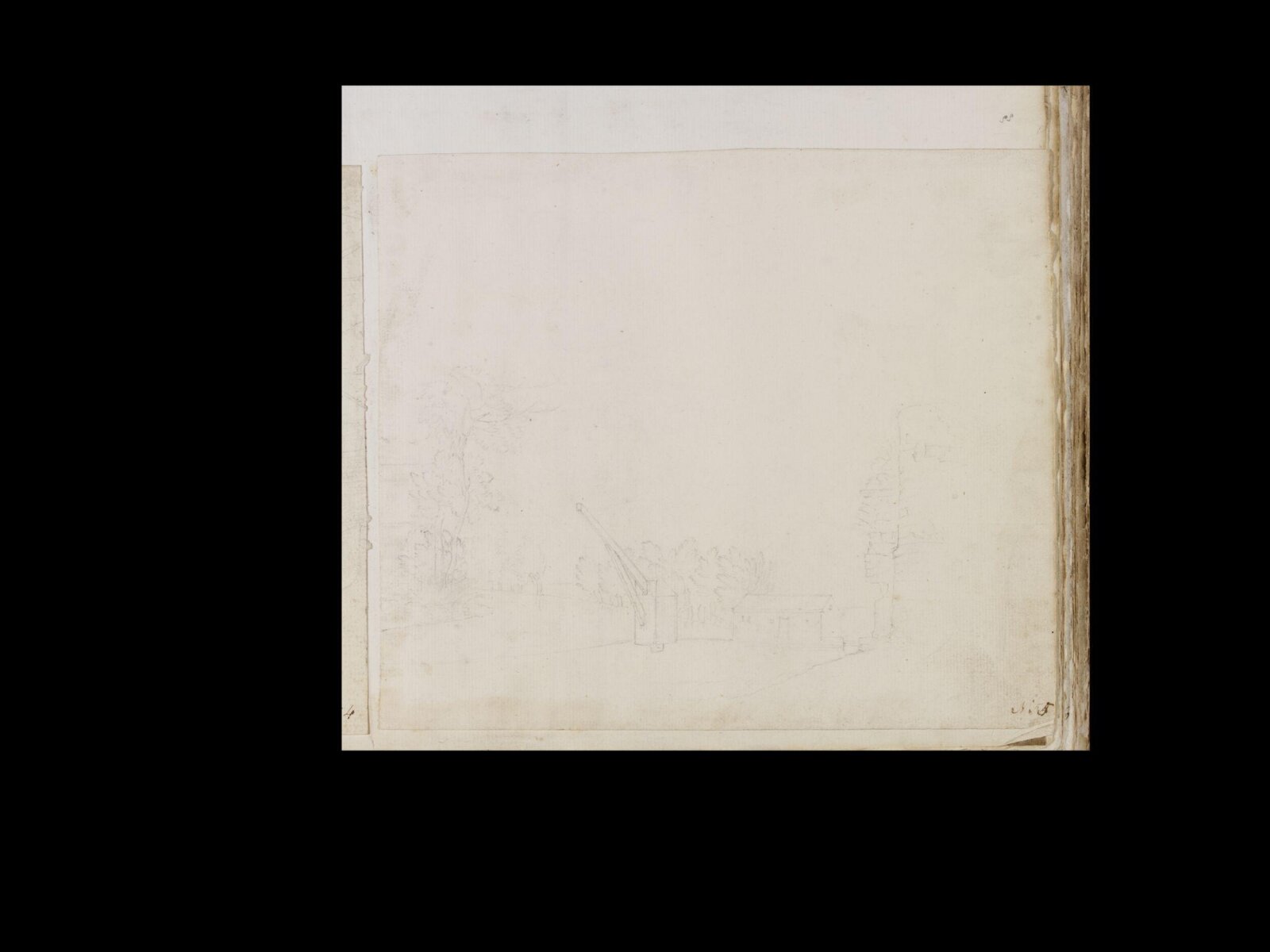 Drawing, Thomas Robins, 18th century