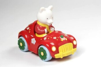 RUPERT™ MUSICAL CAR WITH REMOVEABLE DRIVER