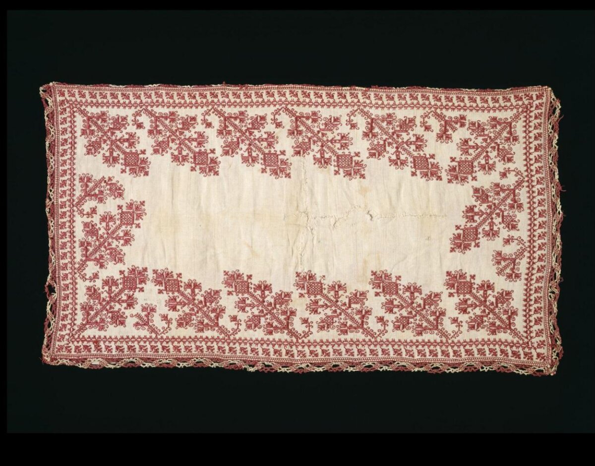 Cushion cover, Unknown · 1550-1600 · Italy