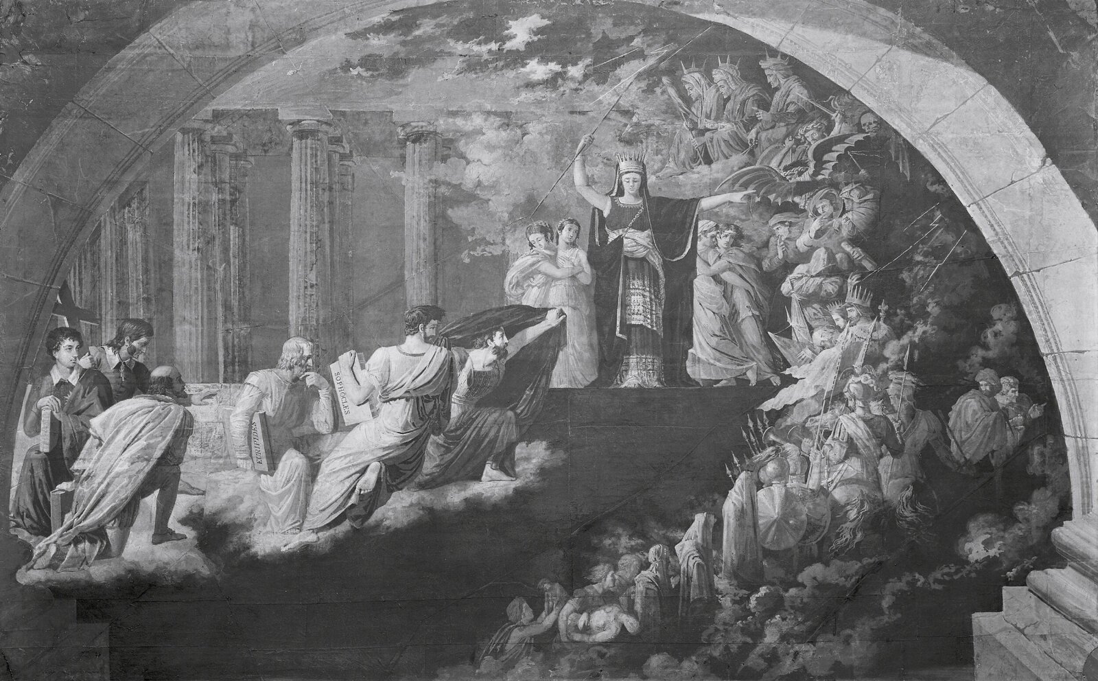 A Vision of Tragedy, Samuel Forde, 1825