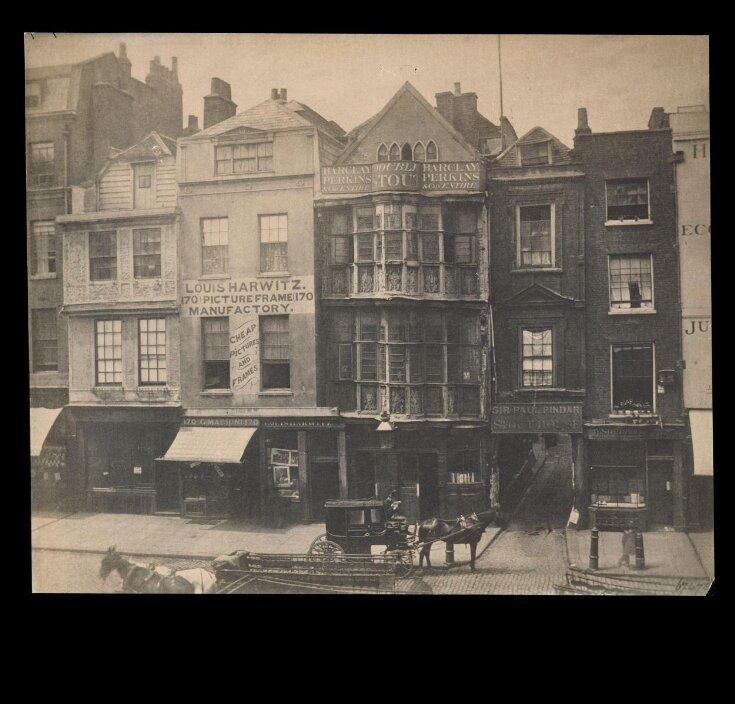 Bishopsgate with Sir Paul Pindar's house. top image