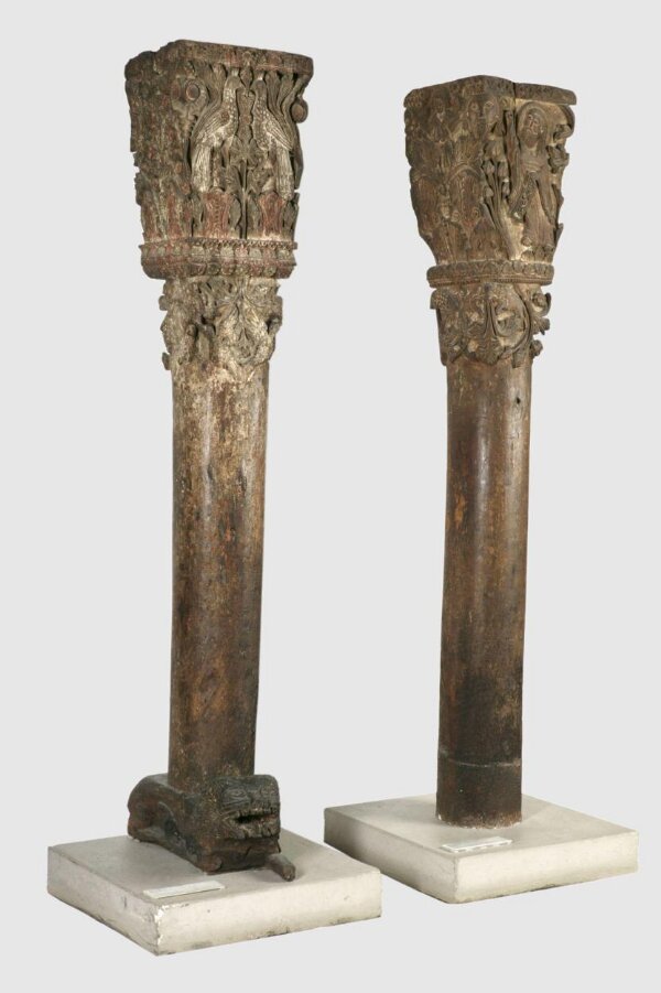 Carved columns | Unknown | V&A Explore The Collections