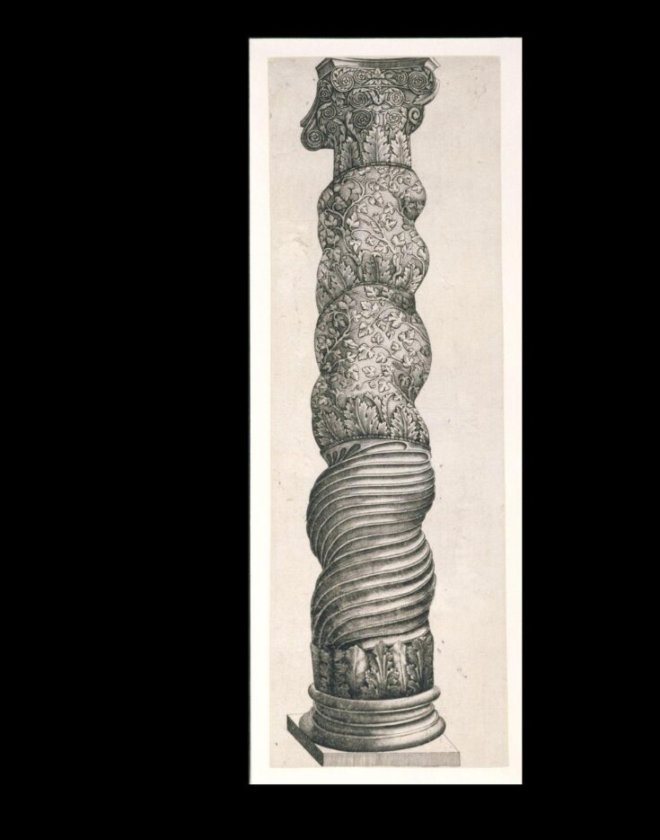 A Salomonic column top image