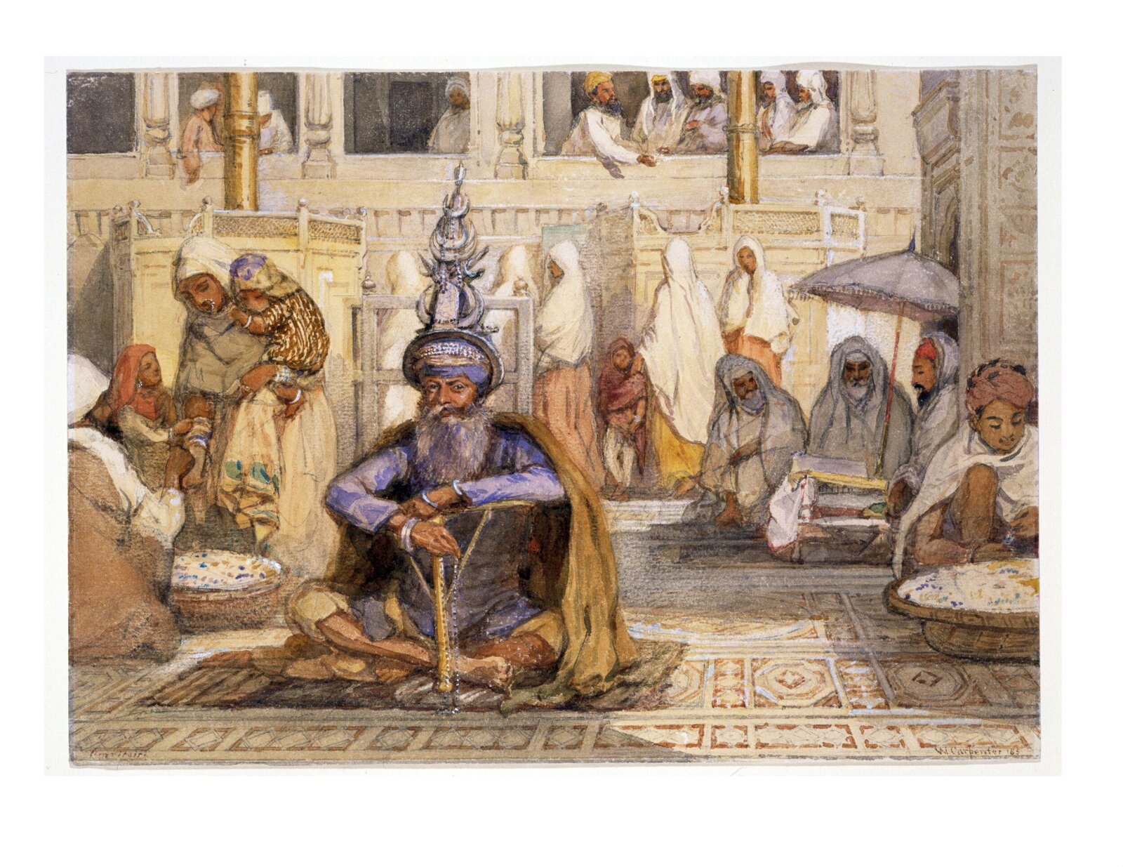 Painting, William Carpenter, February, 1854