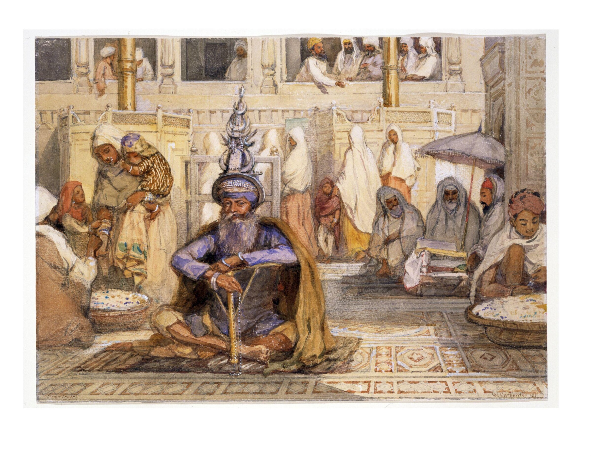 Painting, William Carpenter, February, 1854