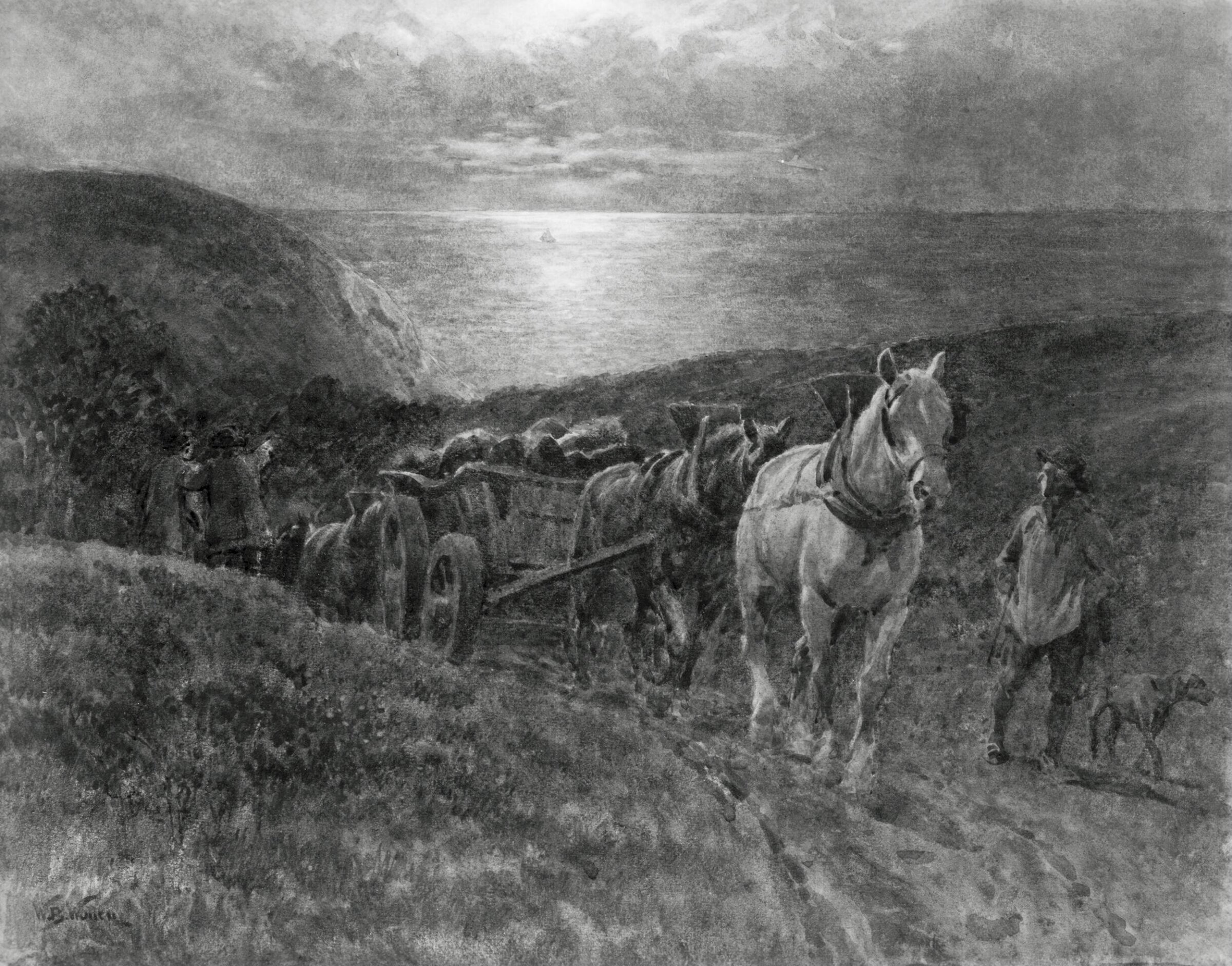 The Smugglers, William Barnes Wollen, ca. 1920s