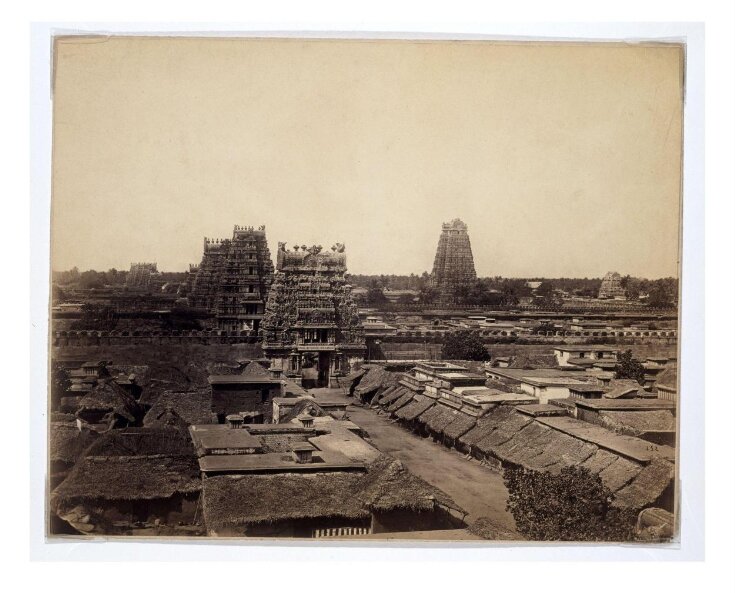 General view of the Ranganatha Temple at Srirangam top image