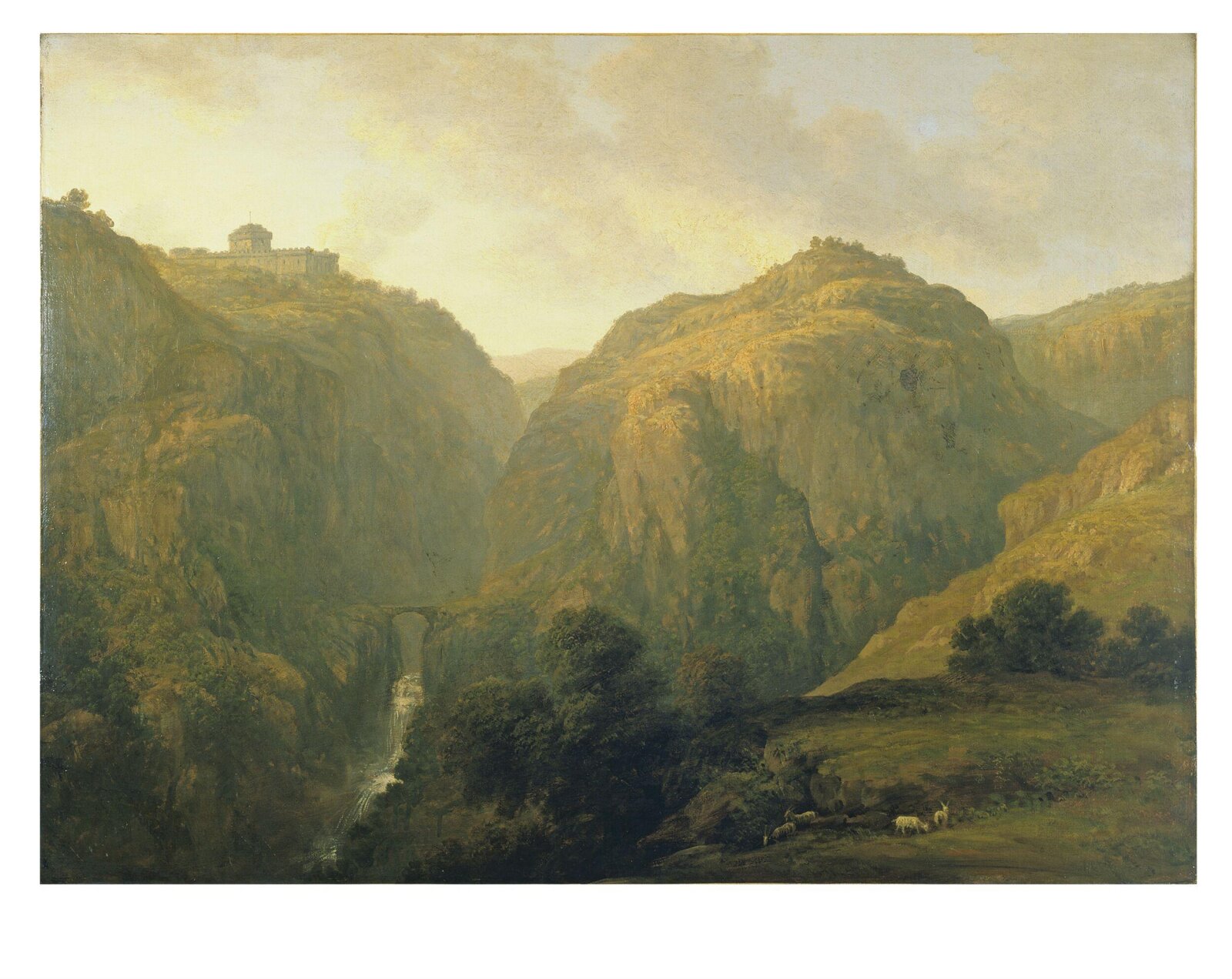A Mountainous Landscape, John Glover, 4th quarter 18th century-pre 1849