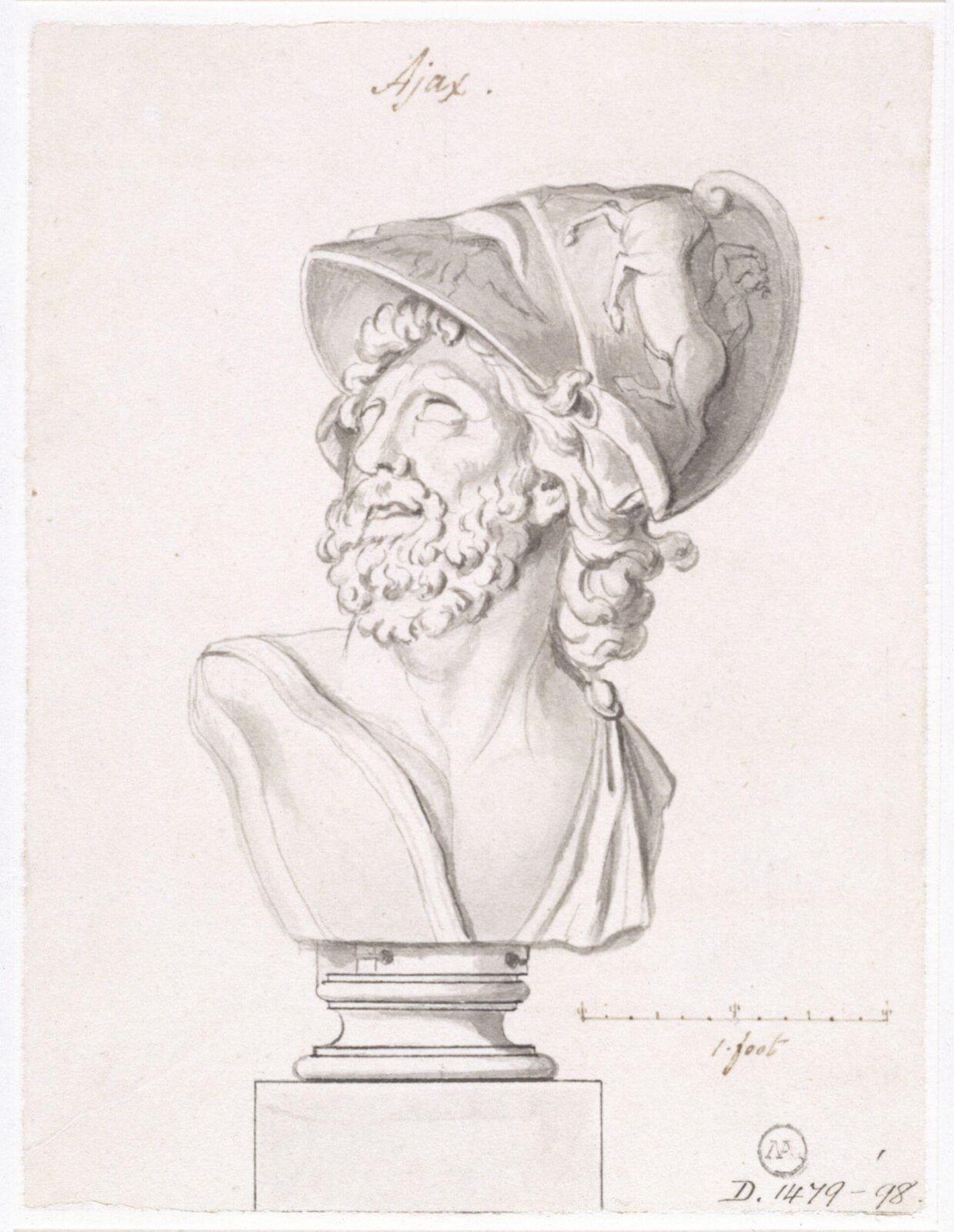 Drawing, Charles Heathcote Tatham, 1794-1796