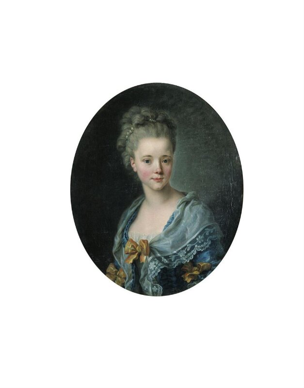 A Lady in a Blue Dress