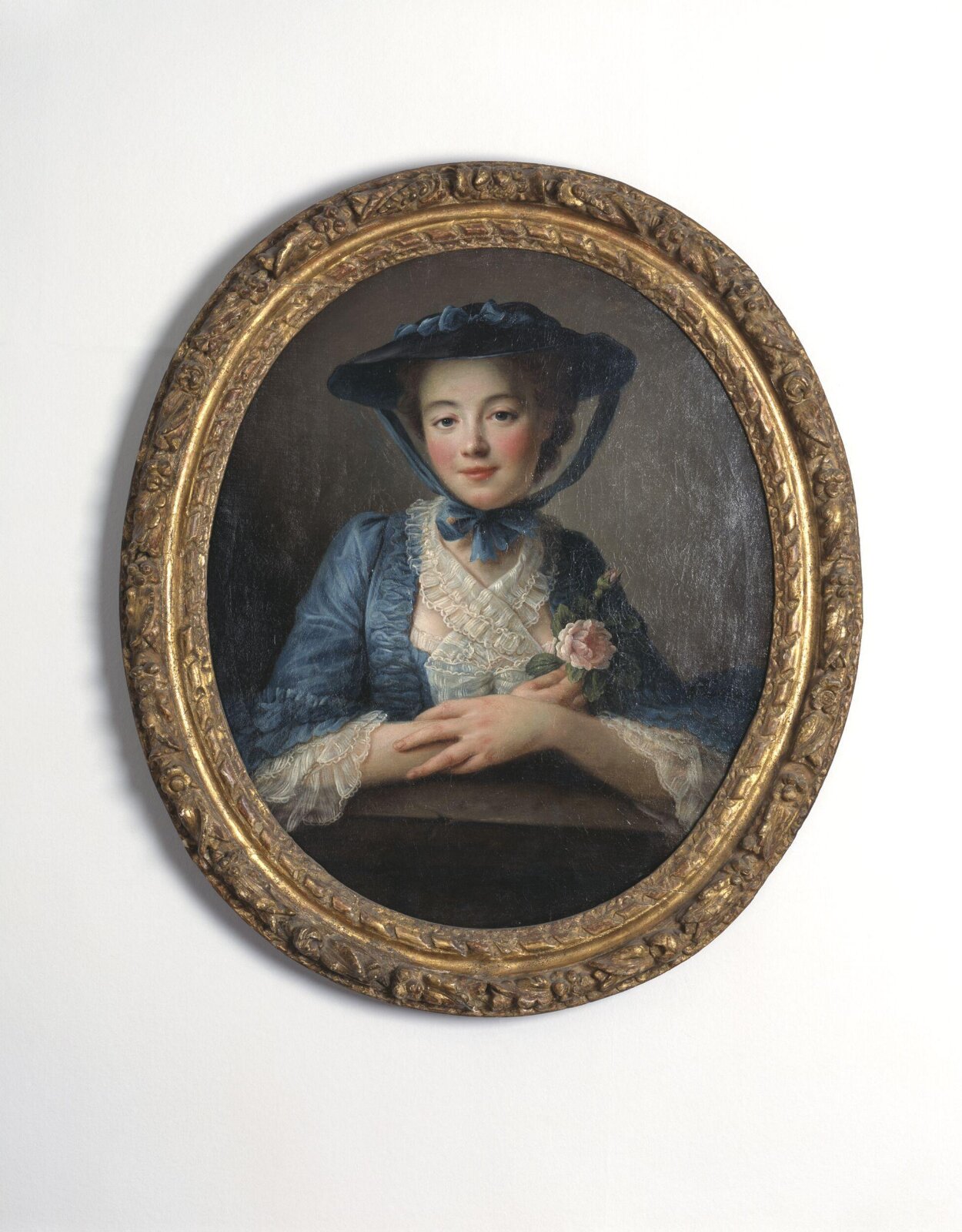 Portrait of Mlle Doré, Drouais, before 1758