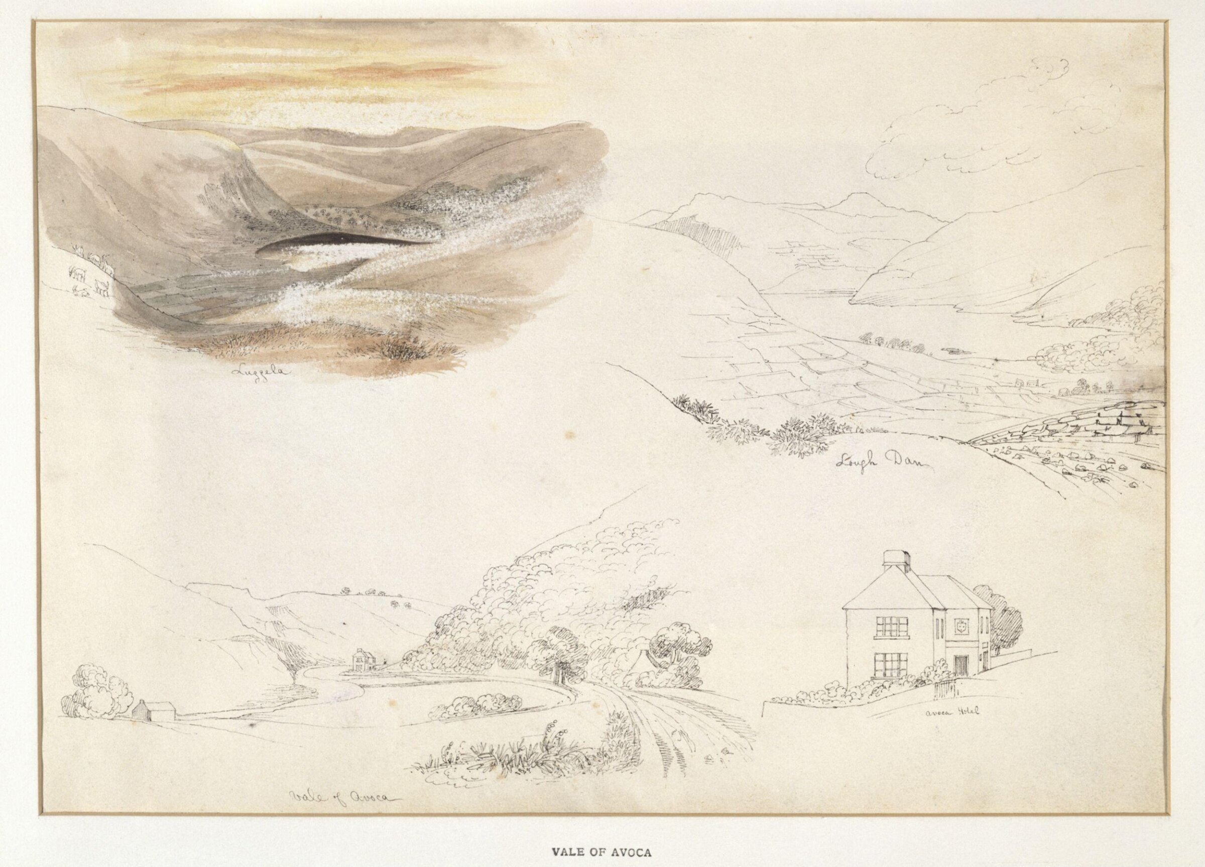 Vale of Avoca, Daniel Maclise, ca. 1825-70