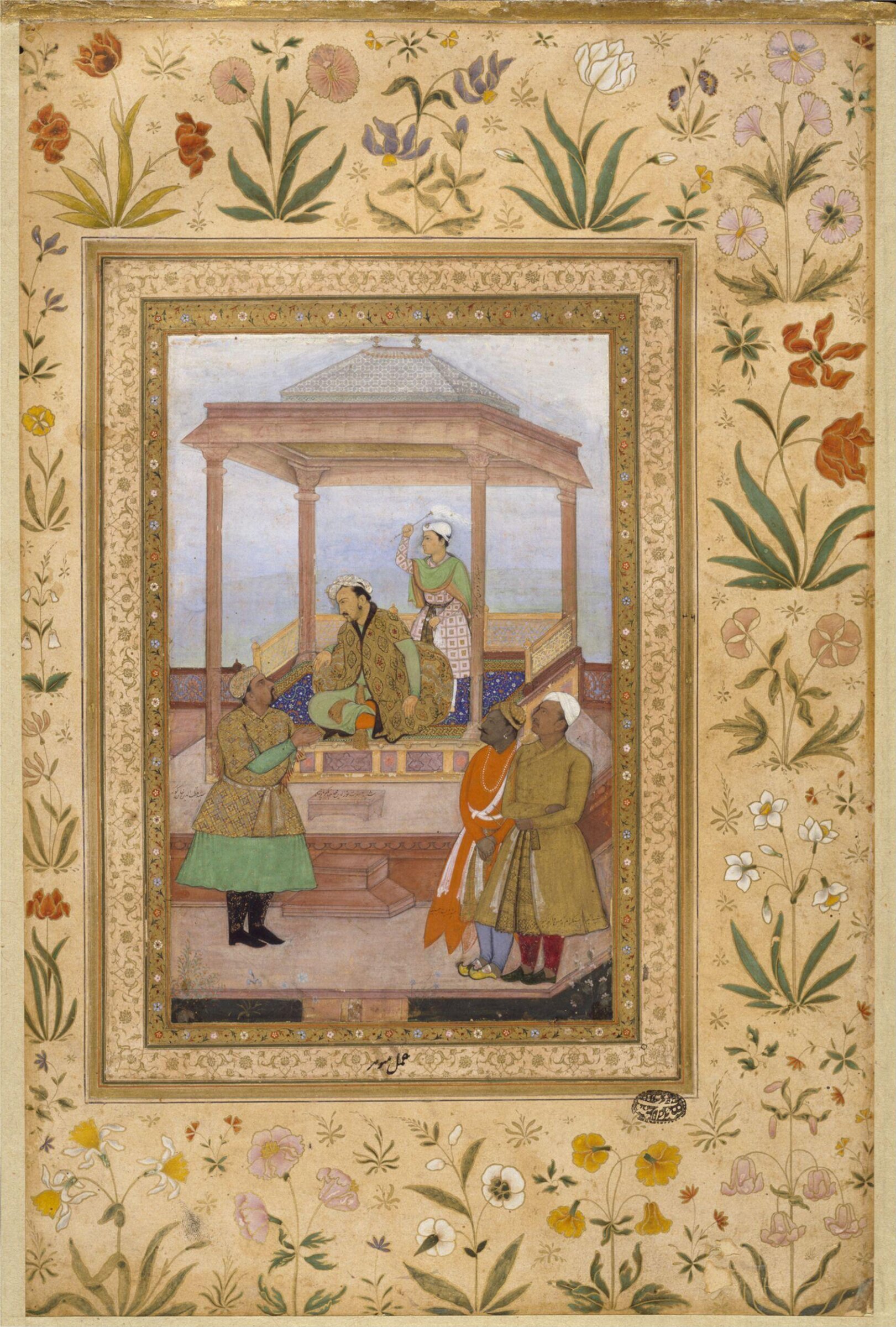 Jahangir and Qutb ad-Din Khan Koka, Manohar, 1605-1627