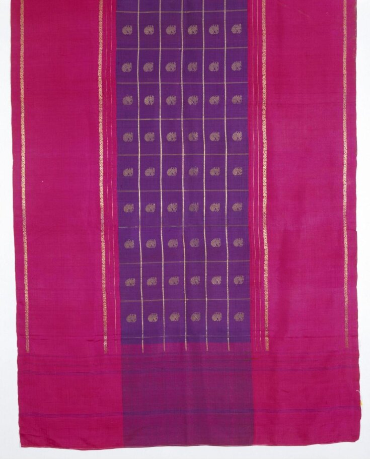 Temple sari top image