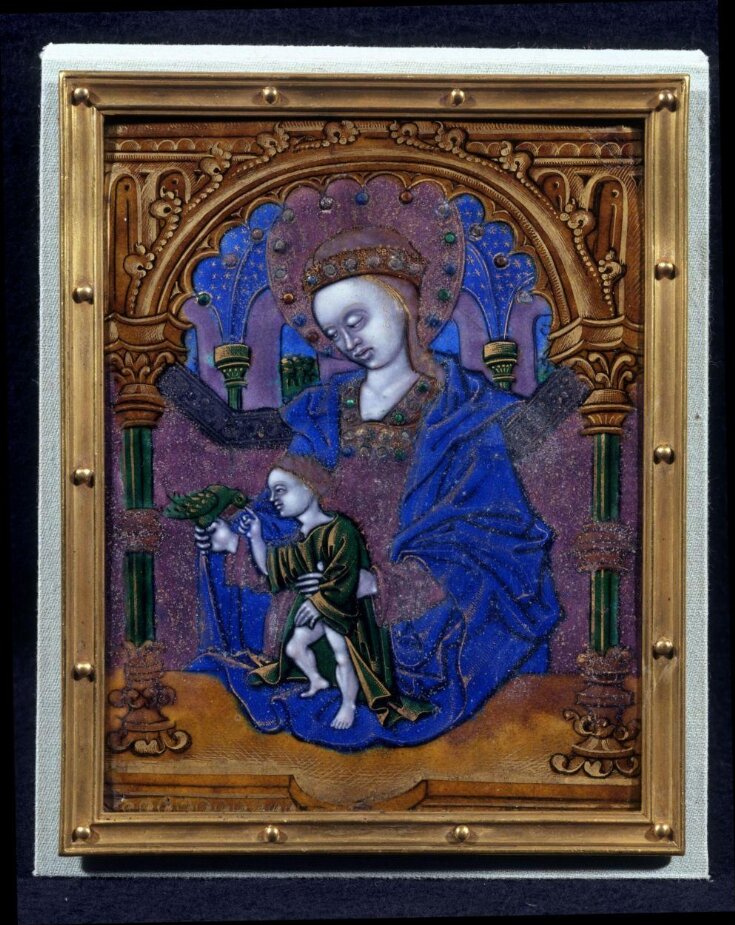 The Virgin and Child with a parrot top image