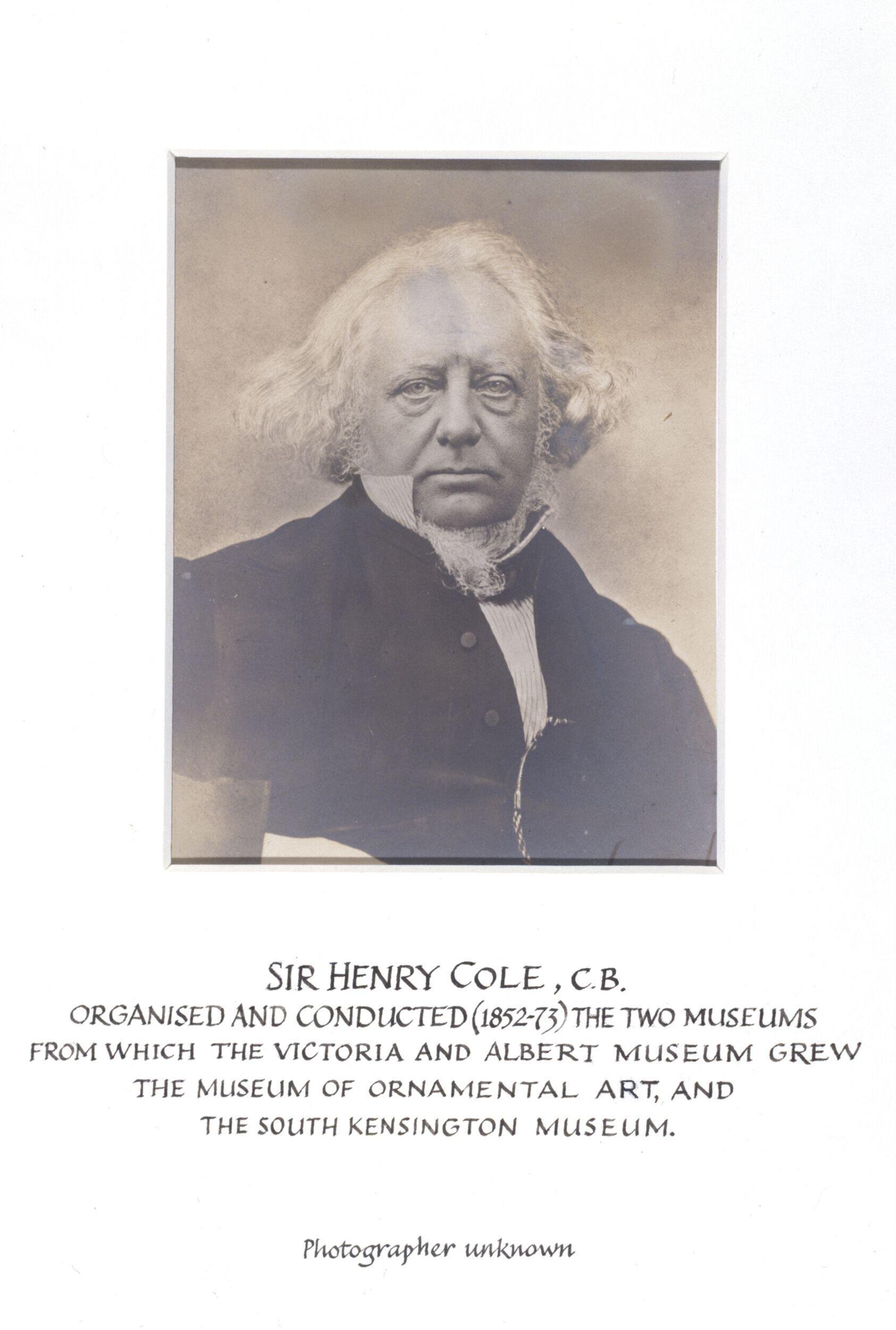 Sir Henry Cole, C.B. (1858-1873)