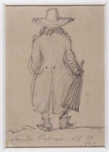 Caricature portrait of Samuel Palmer thumbnail 1