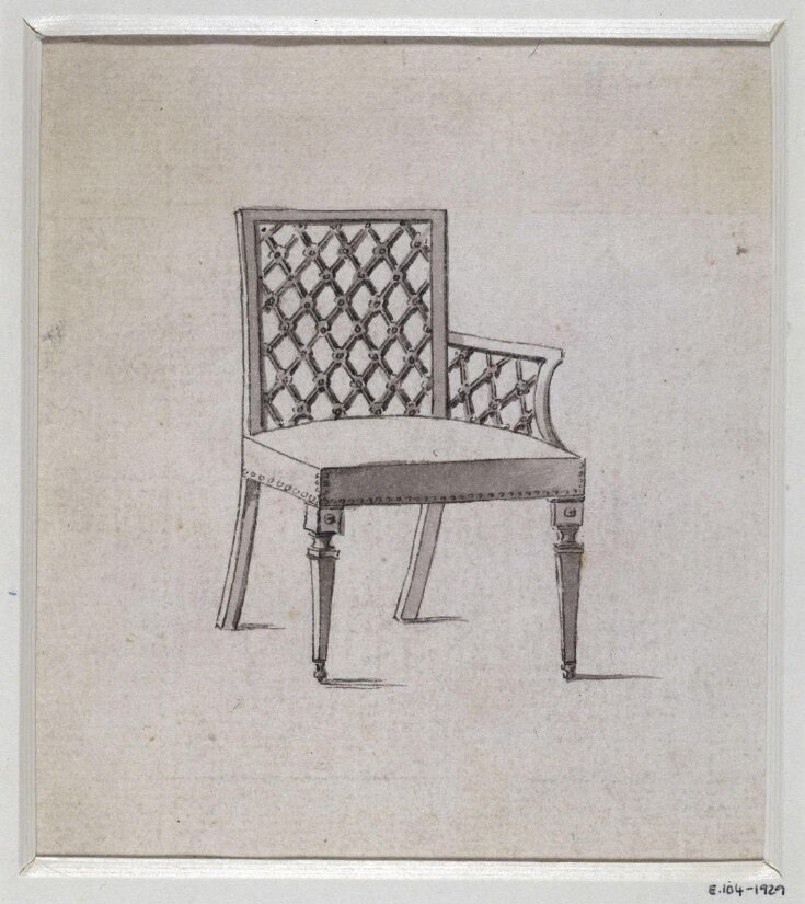 A Miscellaneous Collection of Original Designs, made, and for the most part executed, during an extensive Practice of many years in the first line of his Profession, by John Linnell, Upholsterer Carver & Cabinet Maker. Selected from his Portfolio's at his Decease, by C. H. Tatham Architect. AD 1800. top image