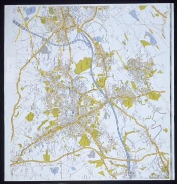 Map of Oswaldtwistle and Accrington