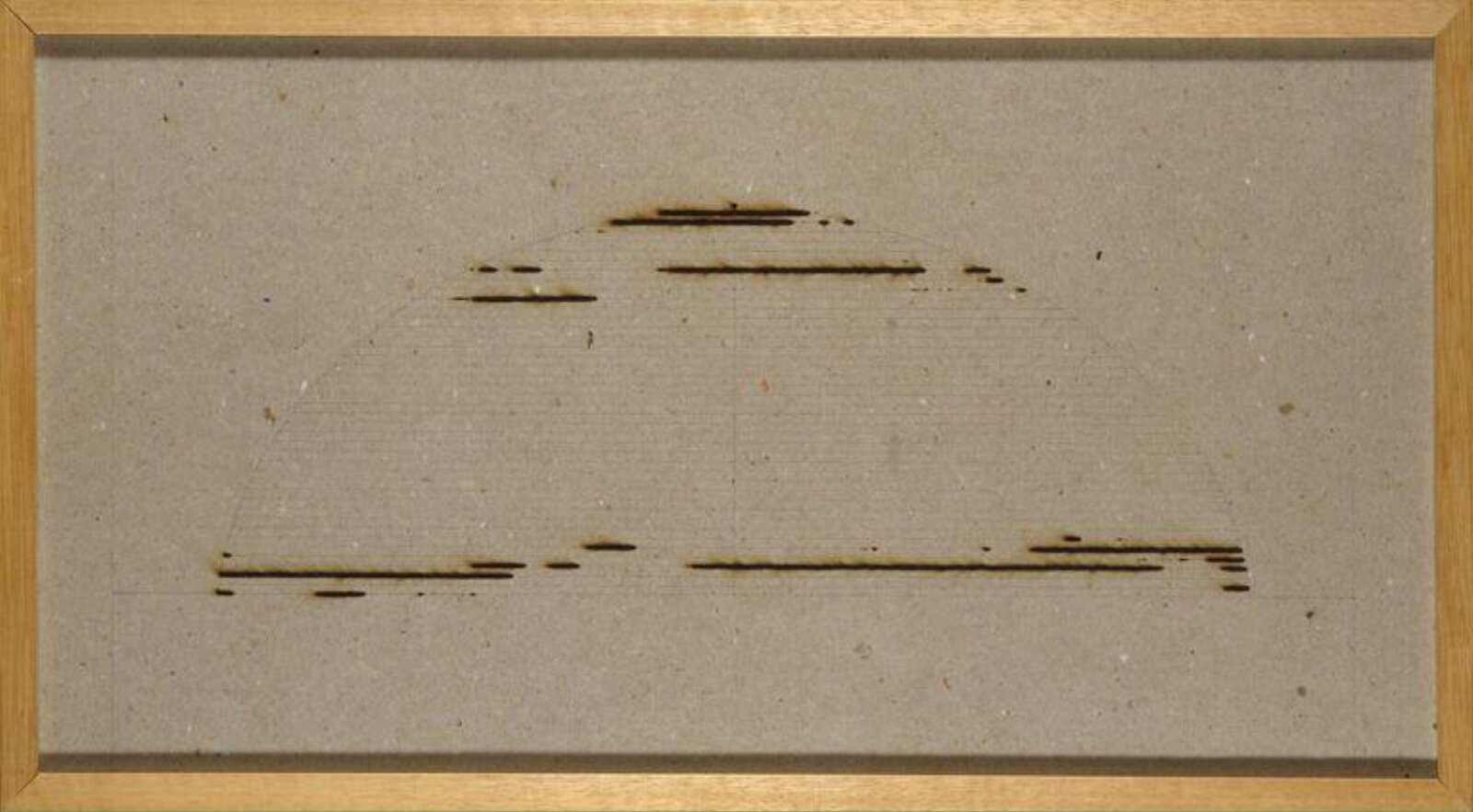 Three Days of Wind (right), Roger Ackling, 1982