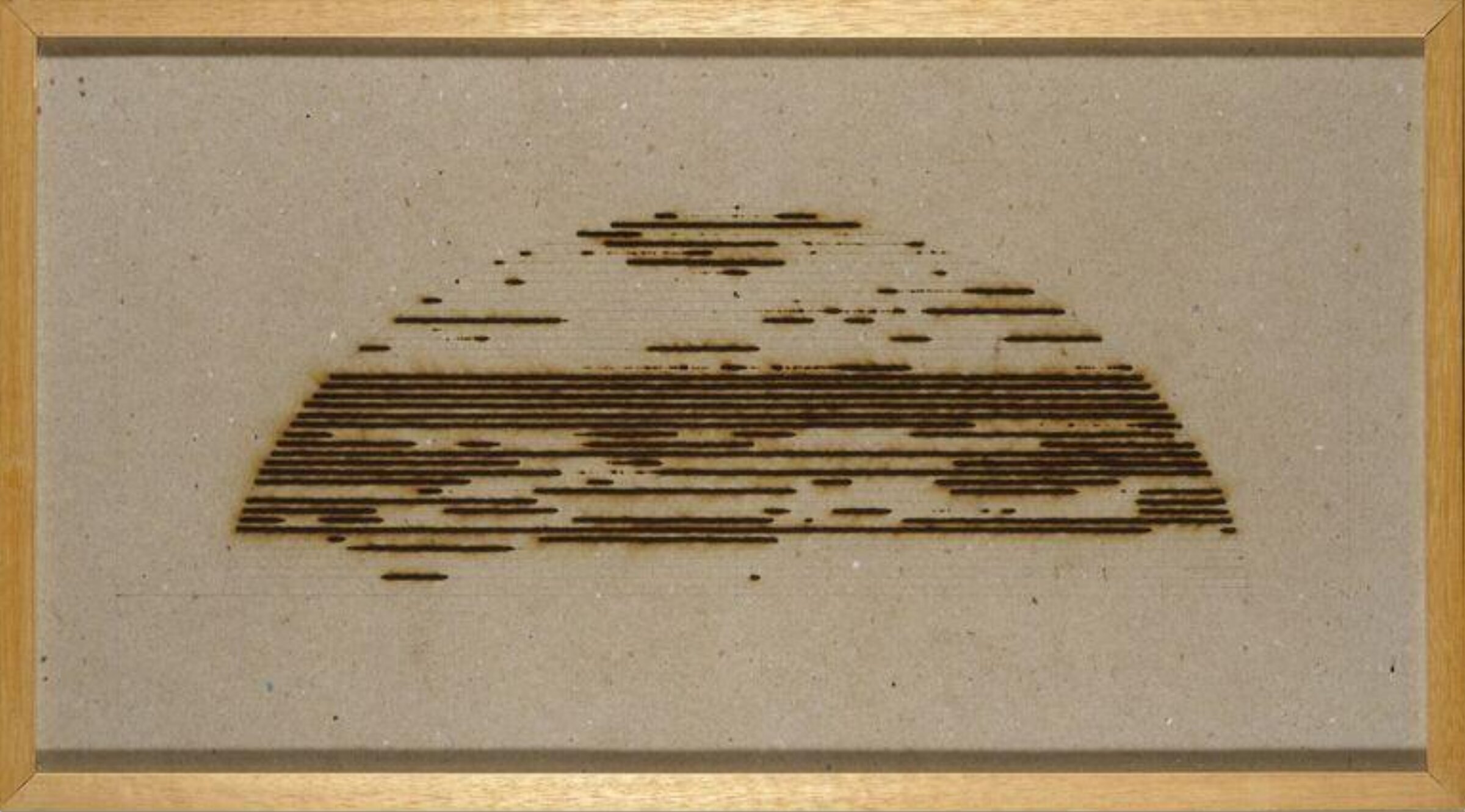 Three Days of Wind (left), Roger Ackling, 1982