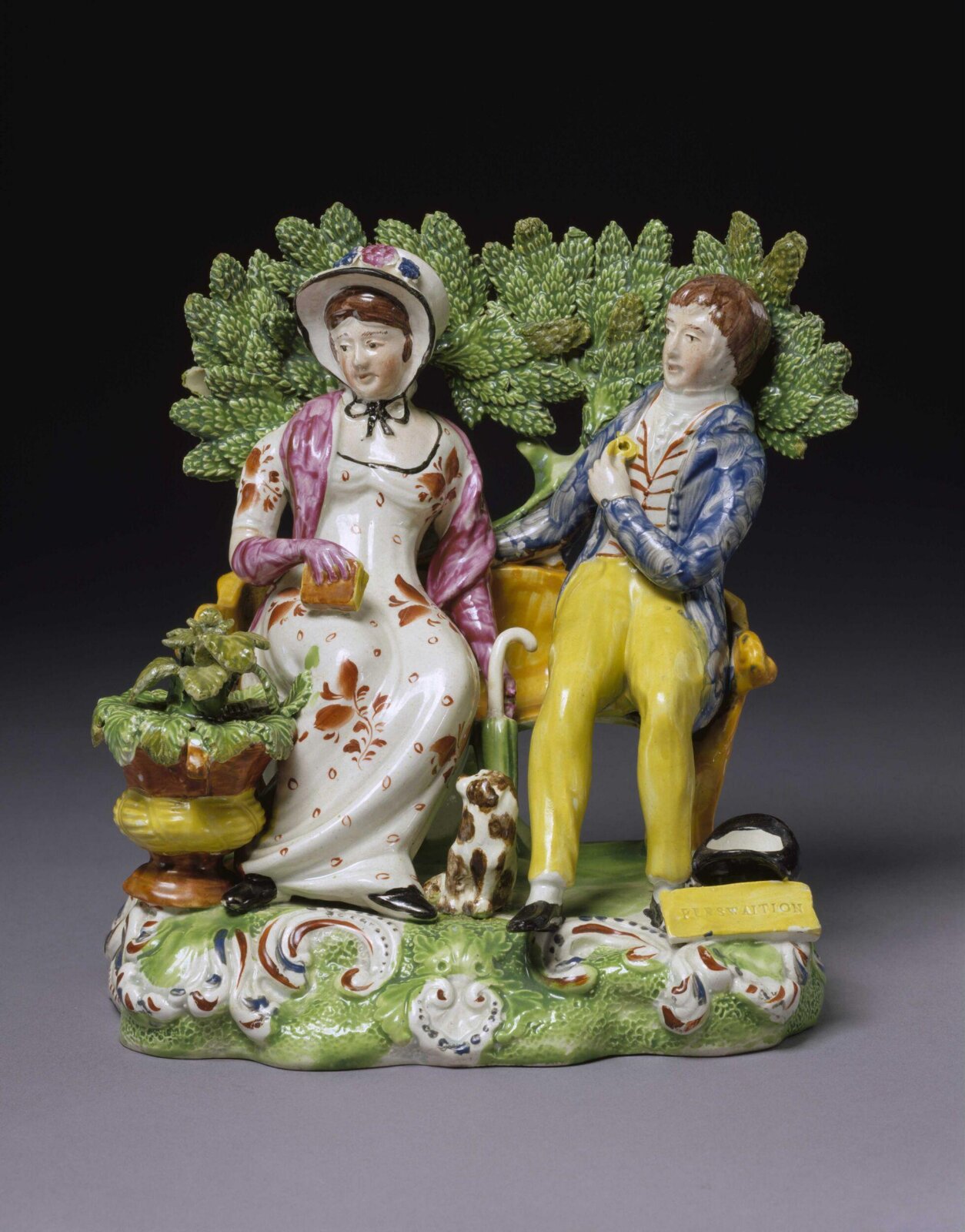 Figure group, ca. 1830