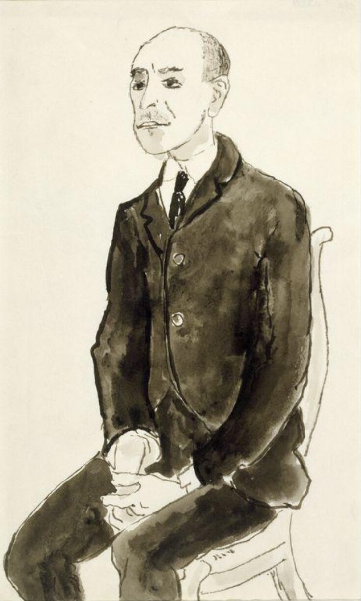 Portrait of Manuel de Falla | Larionov, Mikhail Fyodorovich | V&A ...