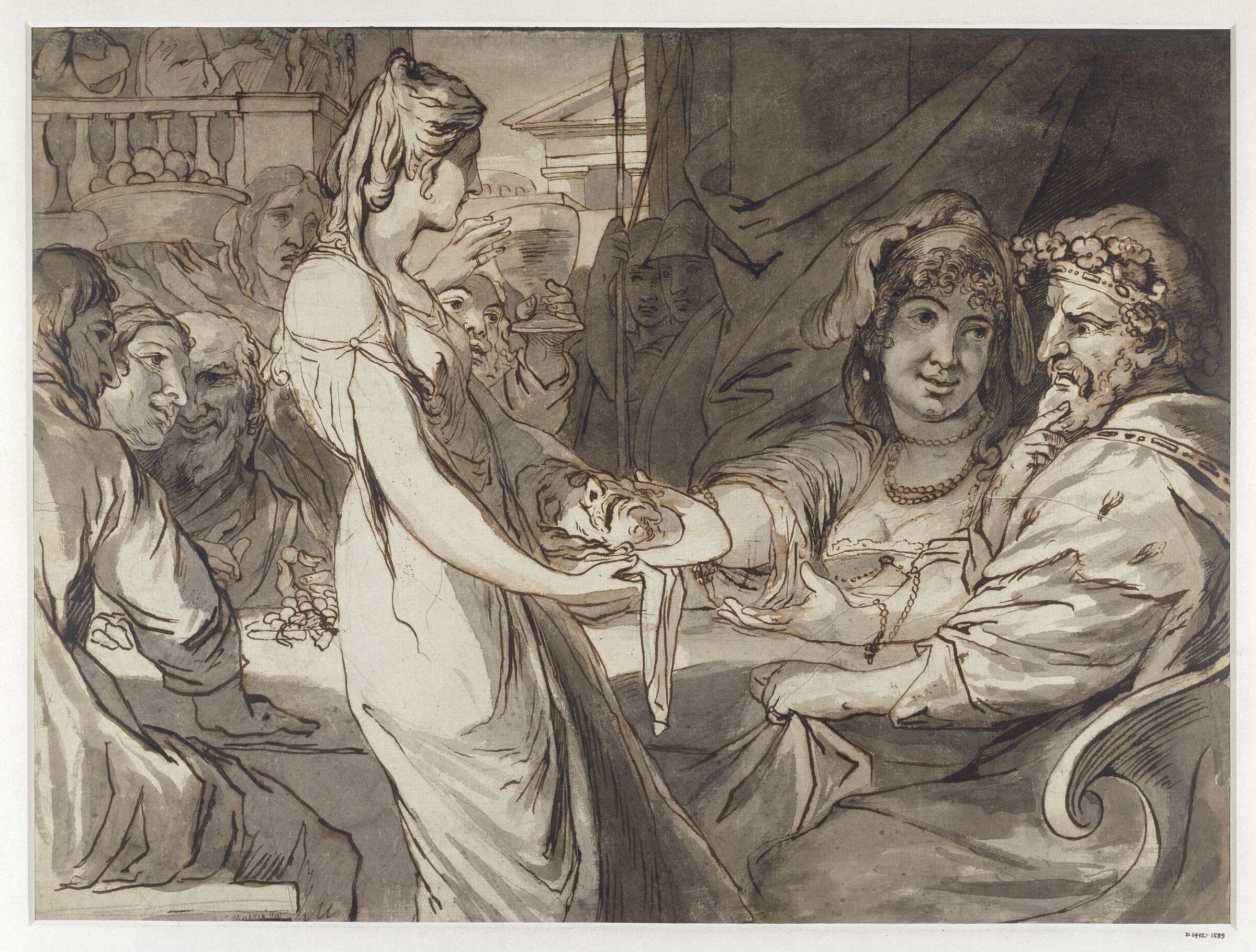 The Feast of Herod, James Barry, circa 1777-1783