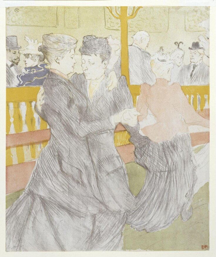 La Danse au Moulin-Rouge | Henri de Toulouse-Lautrec | V&A Explore The ...