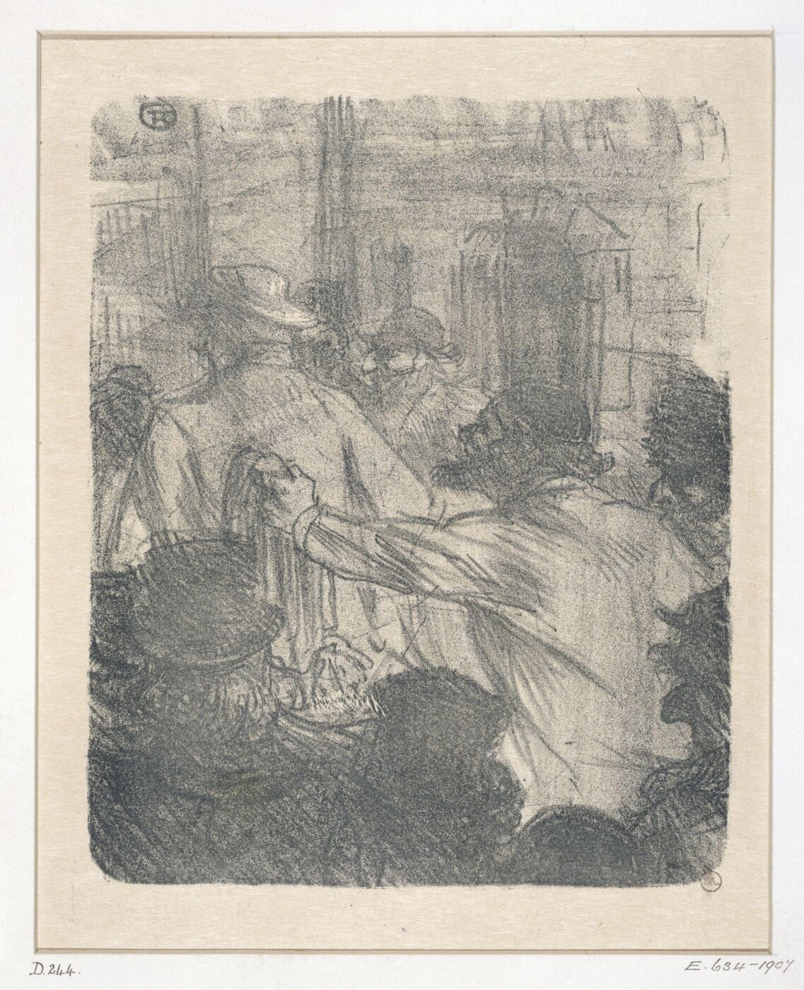 Henri de Toulouse-Lautrec, La Halle aux Draps, Cracovie