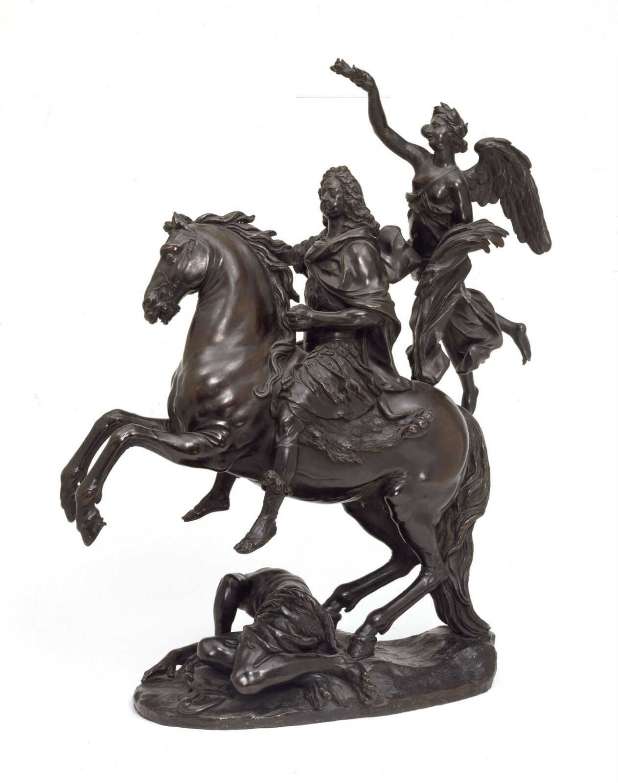 Victory crowning a Prince, Willem de Groff, early eighteenth century